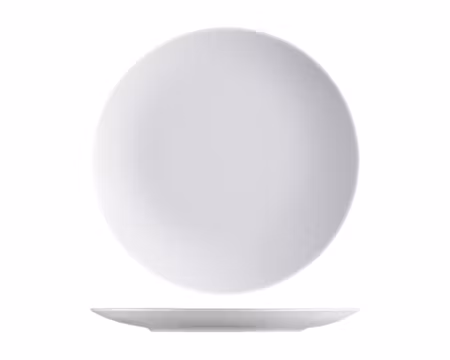 BASIC Tallrik flat D30cm utan bräm