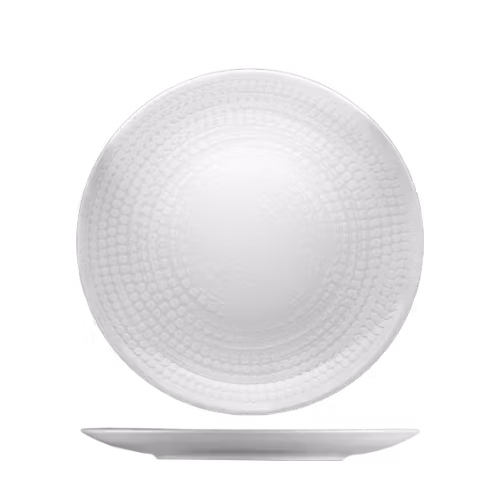 POINTS White Tallrik Flat D24cm