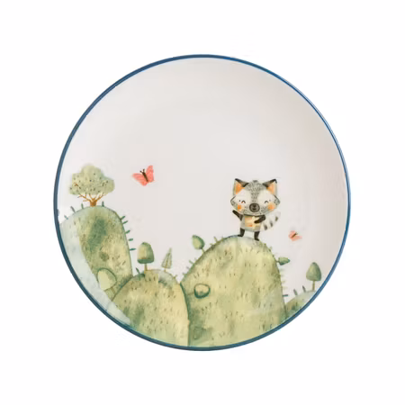 MINIMEAL Tallrik flat D21cm