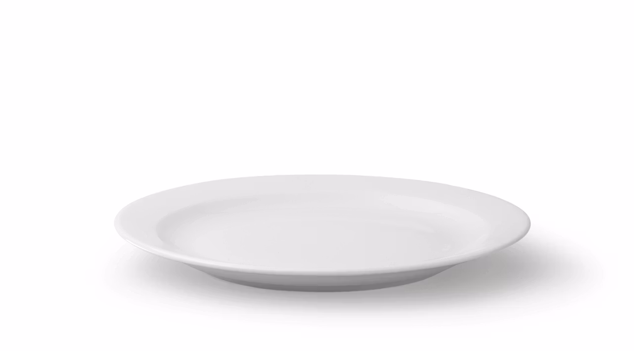 PRAHA Tallrik Flat 28 cm