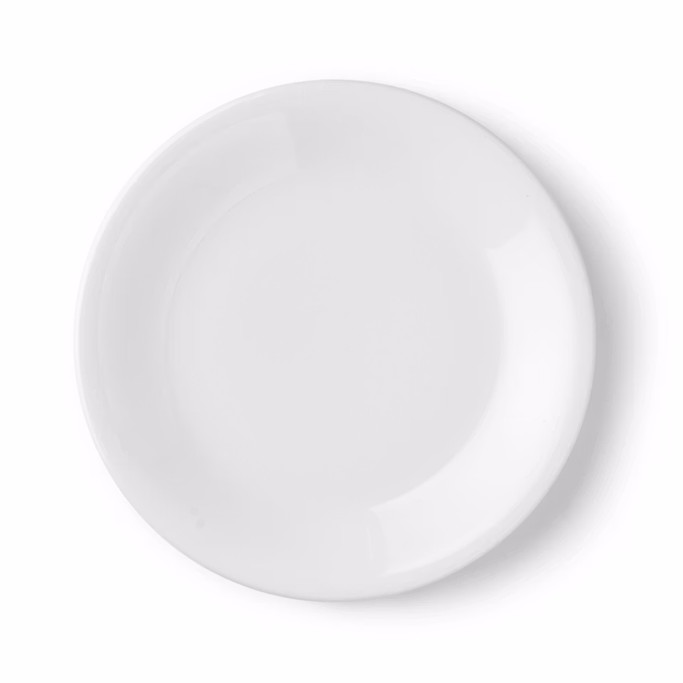 PRINCIP Tallrik Flat 31cm, Tunn Kant