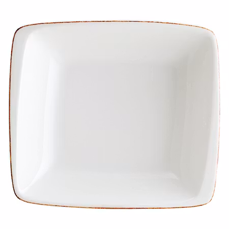 RETRO Tallrik Rekt. djup 19x17cm