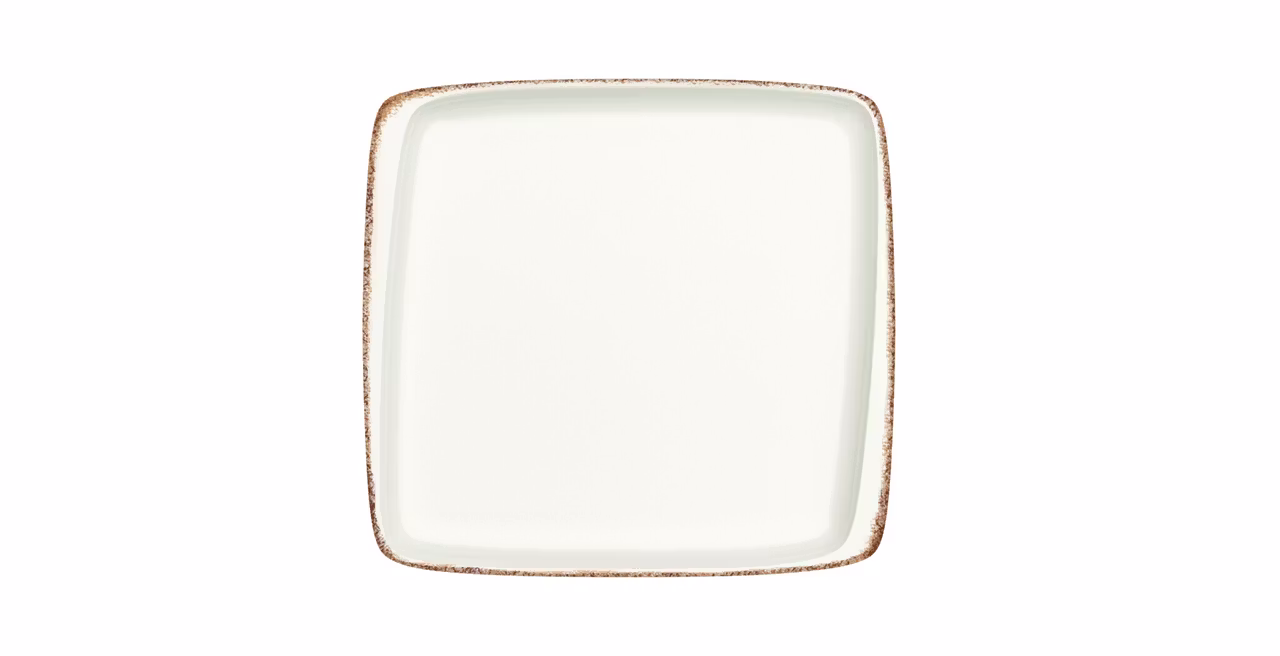 RETRO Rekt tallrik 32x30cm