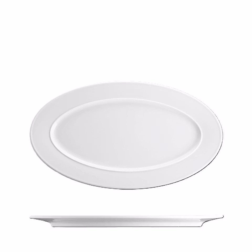 EXCELLENCY Tallrik oval 34x19 cm