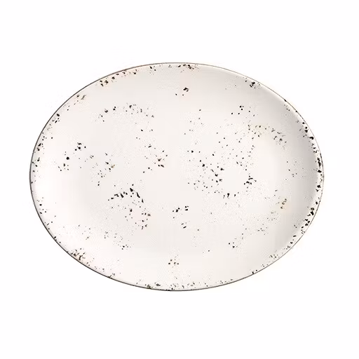 GRAIN Oval Tallrik 36x28 cm