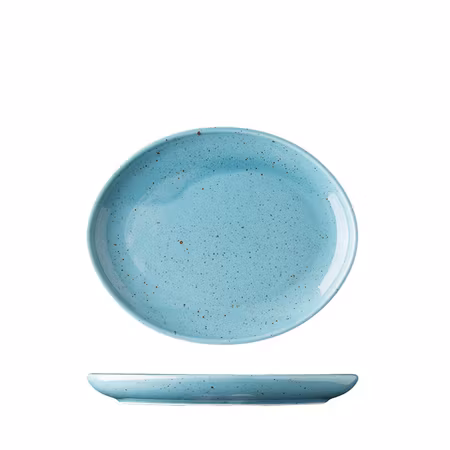 Arctic Blue - LIFESTYLE Assiett Oval 20x16 cm