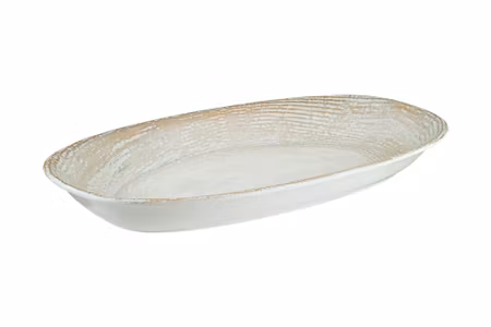 PATERA Tallrik oval 34x19xH:4cm