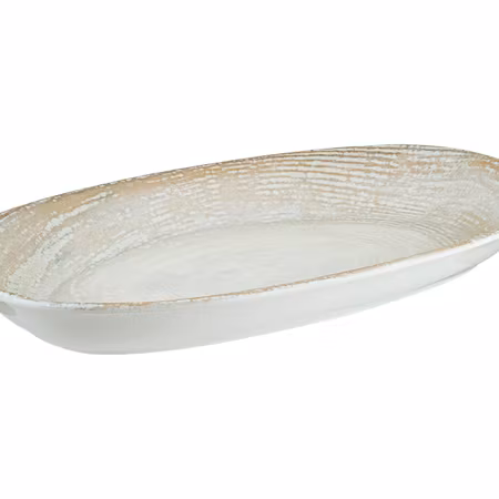 PATERA Tallrik oval 34x19xH:4cm