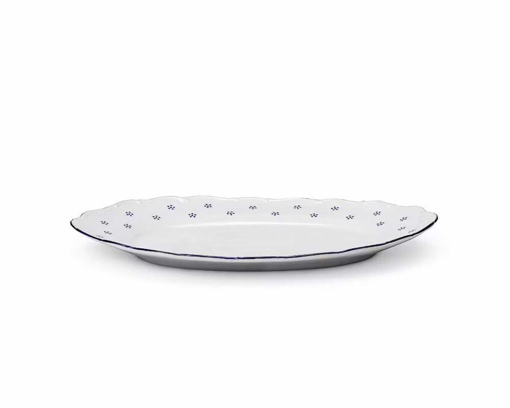 VERONA Valbella Tallrik oval 36x26cm