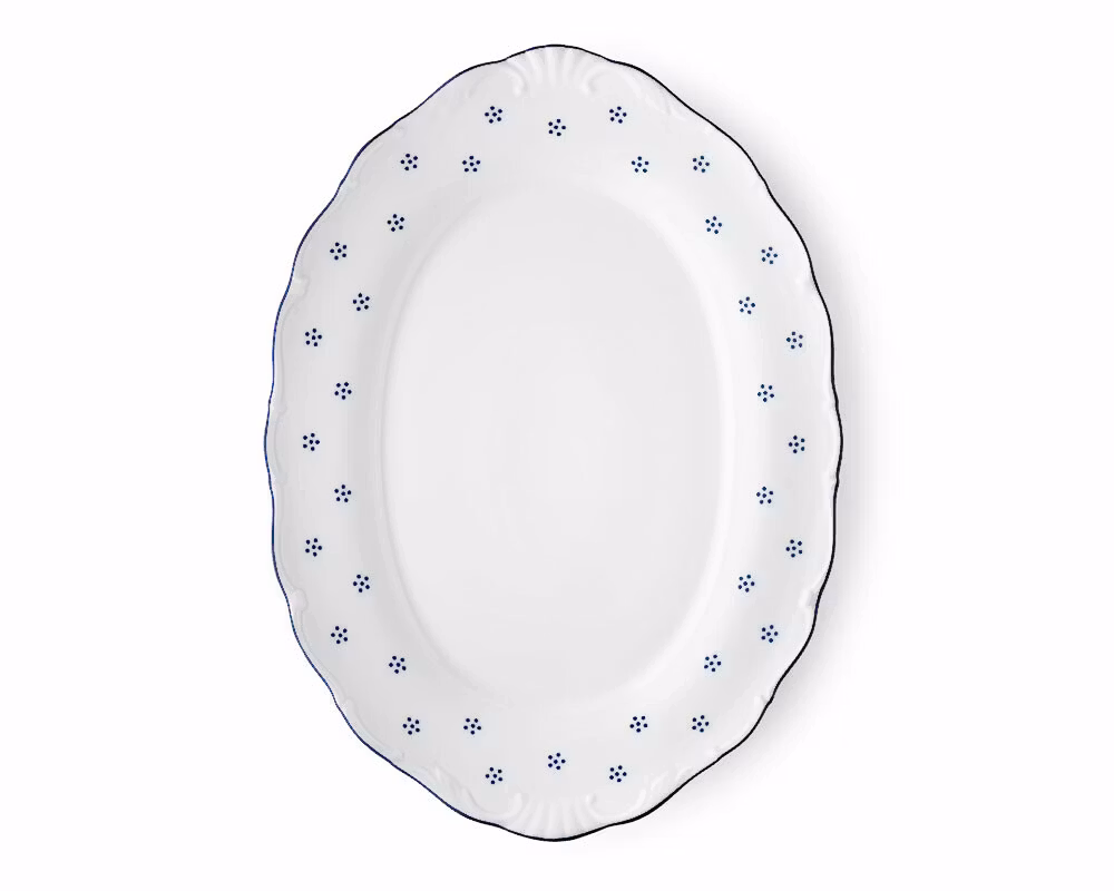 VERONA Valbella Tallrik oval 36x26cm