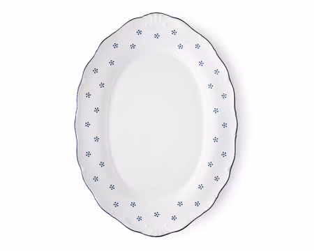 VERONA Valbella Tallrik oval 36x26cm