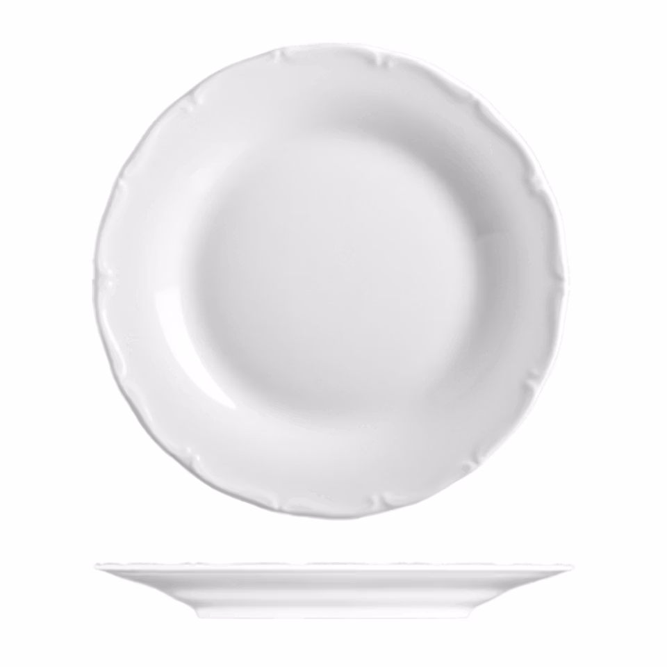 VERONA Tallrik flat 27,5cm, brett bräm