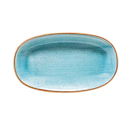 AQUA Tallrik Oval 24x14cm
