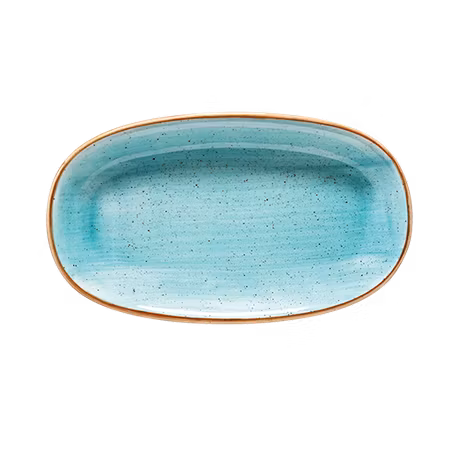 AQUA Tallrik Oval 24x14cm