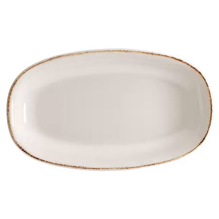 RETRO Tallrik Oval 33x19cm
