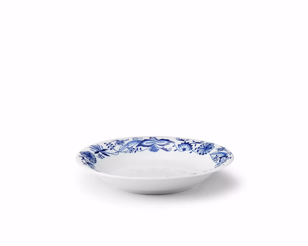 DAISY Tallrik djup 22cm dekor Cibulak