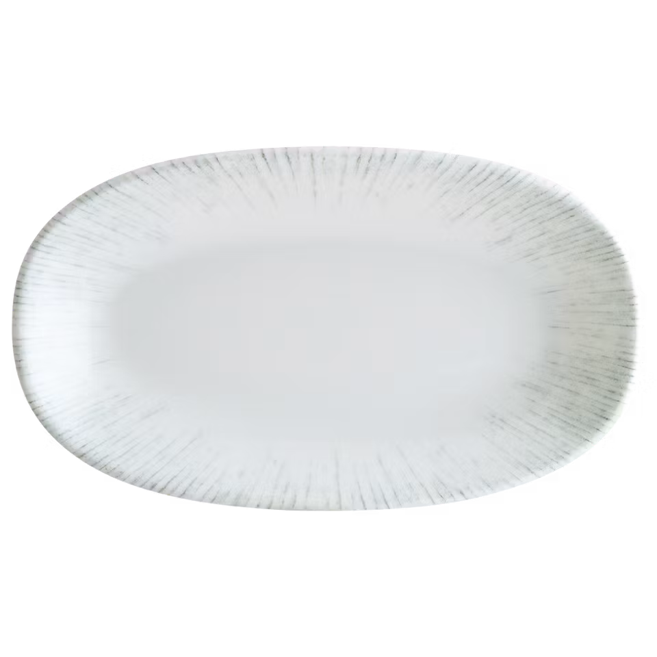 IRIS Tallrik oval 34x19cm