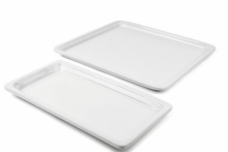 Porslinsfat Gn 2/3-25mm Vit