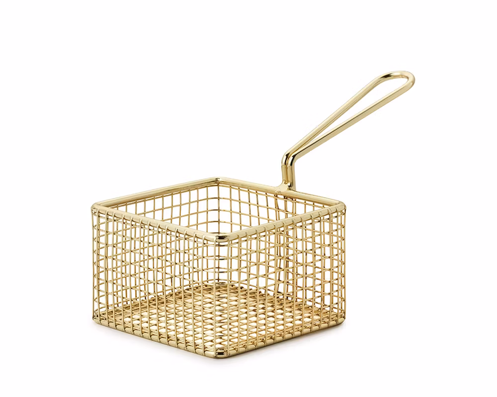 Minikorg GULD, 10x10xH6cm