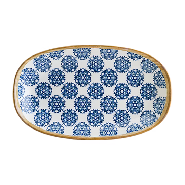 CALIF Lotus tallrik Oval 29x17cm