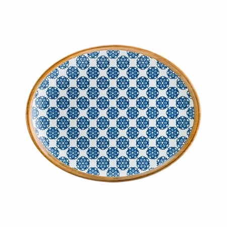 CALIF Lotus Tallrik oval 25x19cm