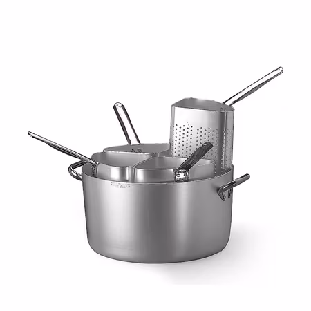 Agnelli kittel, Rostfrit, Inkl 4st pastainsats, D36cm