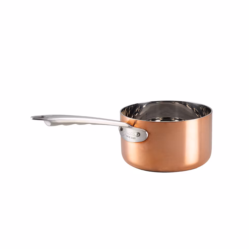 Agnelli Kopparkastrull  induktionsbotten  D16cm