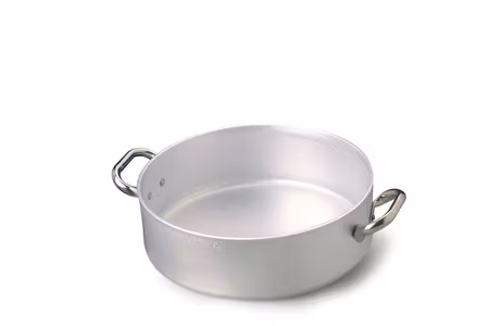 Agnelli Kittel Låg Aluminium 16Liter, D40 cm