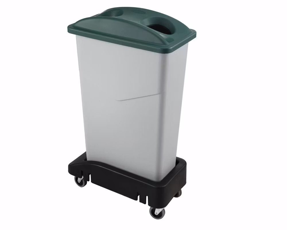 Vagn till återvinningskärl