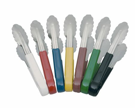 Salladstång Rostfri Brun plast handtag, 23cm