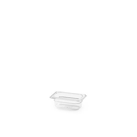 Kantin Gn 1/9-65 Polycarb, Klar