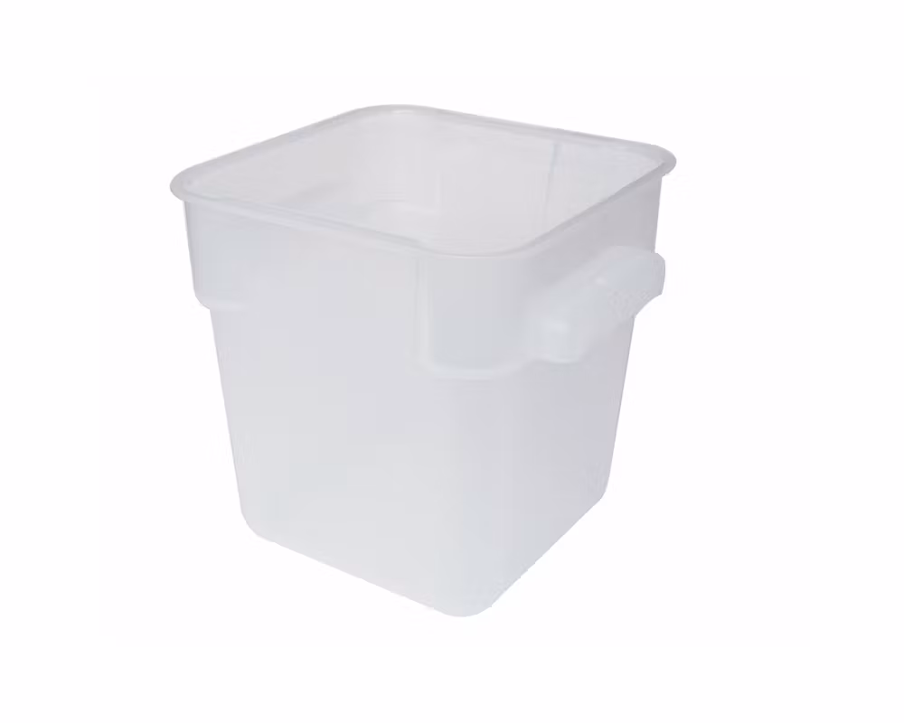 Förvaringsbox 6Liter, PP Vit 225x225xH190mm