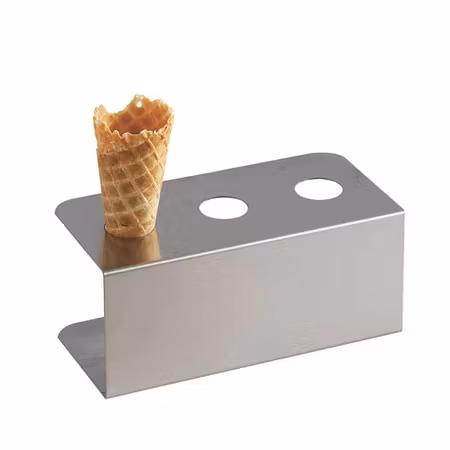 Struthållare rostfri 3 glassar