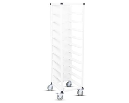 Brickvagn enkel, bricka:330x430(Lunch) mm  med baksida vit