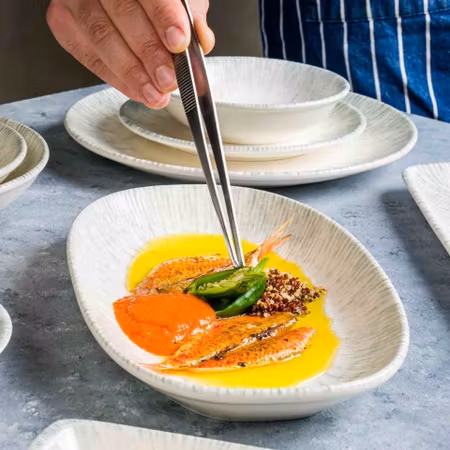 IRIS tallrik Oval 29x17cm