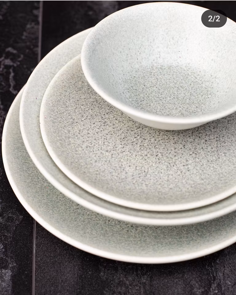 LUCA Ocean Blue Tallrik Gourmet flat D25cm