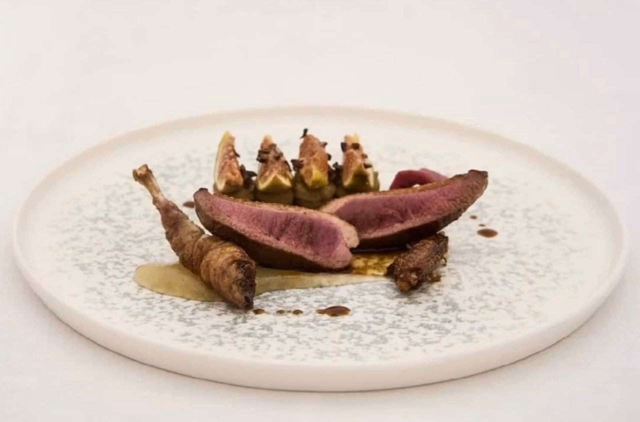 LUNAR White Tallrik flat D25cm