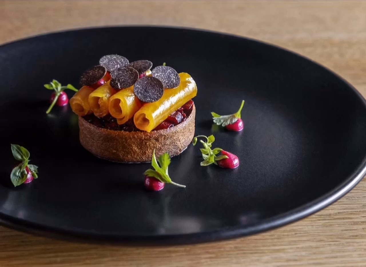 NOTTE Tallrik Gourmet flat D27cm