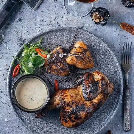 Granit Tallrik Svart Hazy D26 cm