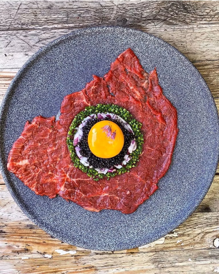 Granit Tallrik Svart Hazy D29 cm