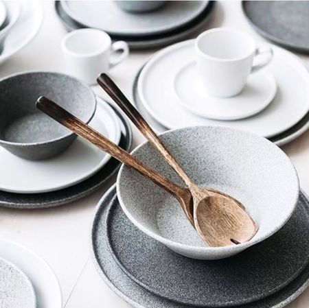 Granit  Skål Grå Rå, D20 cm