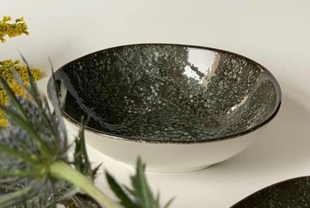 COSMOS BLACK Skål 33cl D15cm