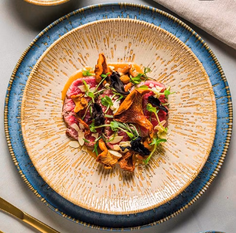 SNELL SAND Tallrik Gourmet flat D27cm