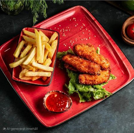 PASSION Tallrik Rekt. 27x25cm