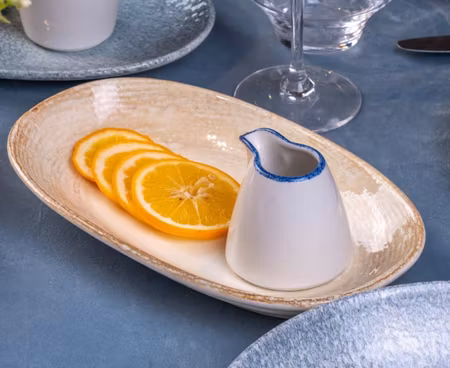 PATERA Tallrik oval 34x19xH:4cm