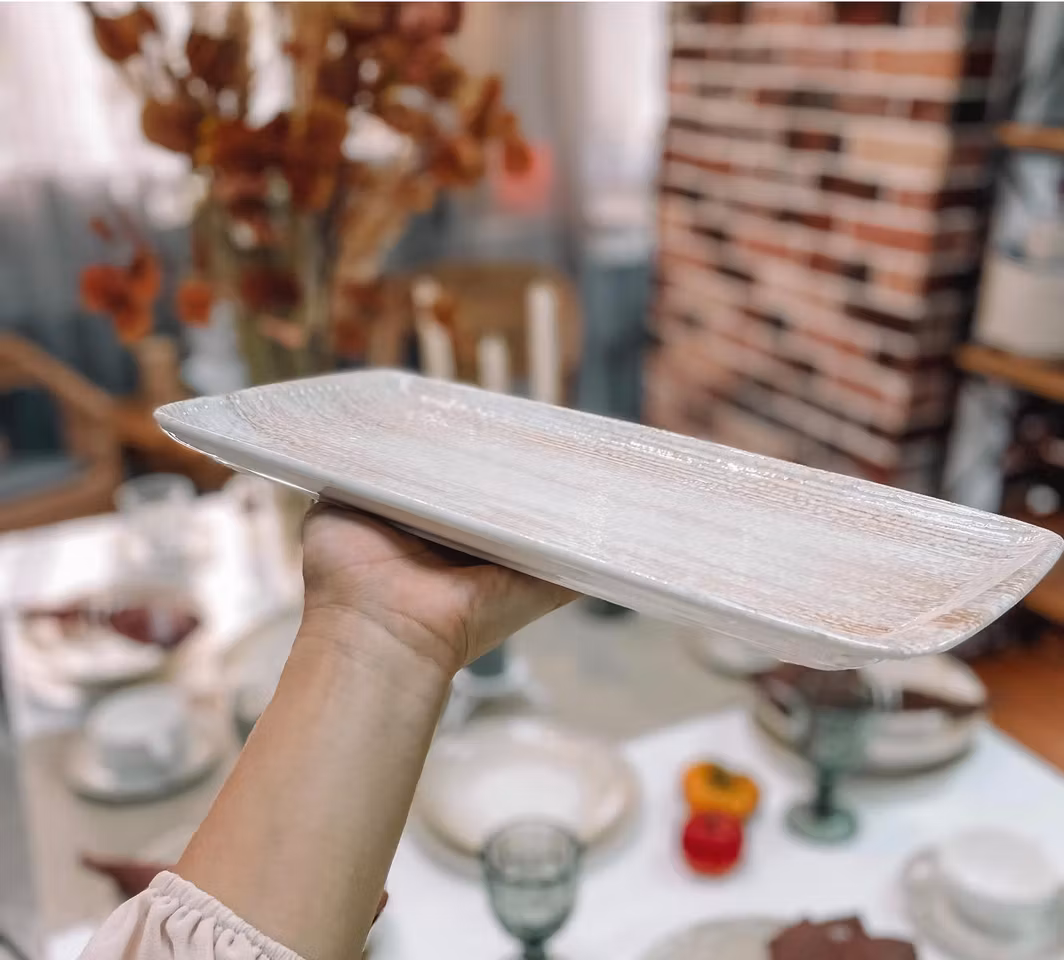 PATERA Tallrik rekt 34x16cm