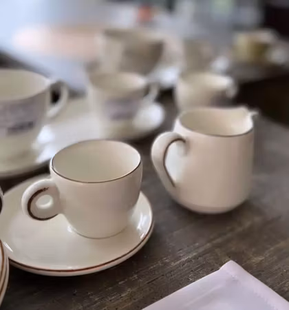RETRO Espressofat 12cm