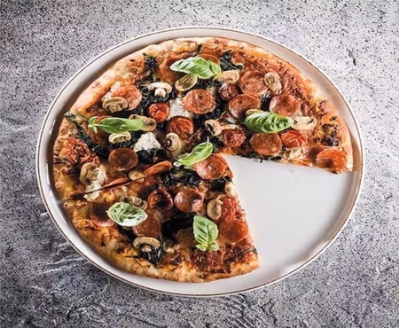 RETRO Tallrik Gourmet/Pizza flat D32cm