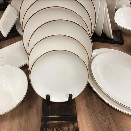 RETRO Assiett Gourmet flat D19cm