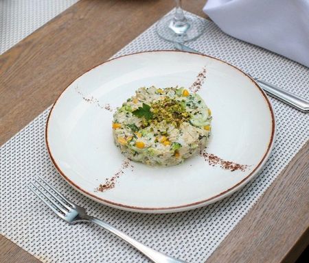 RETRO Assiett Gourmet flat D19cm
